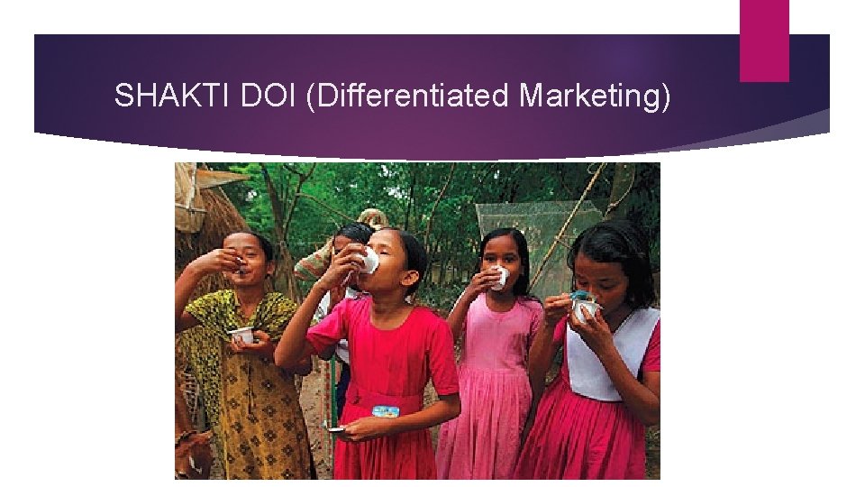 SHAKTI DOI (Differentiated Marketing) 