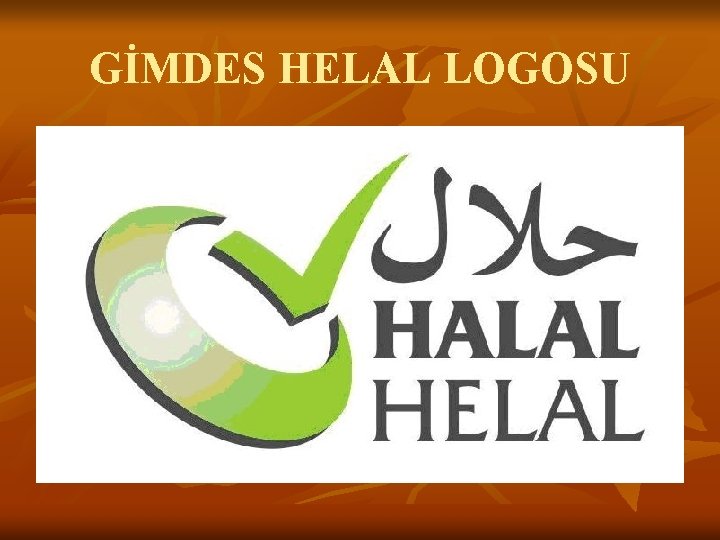 GİMDES HELAL LOGOSU 