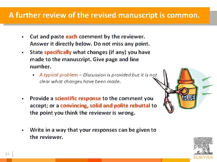 A further review of the revised manuscript is common. § § Cut and paste