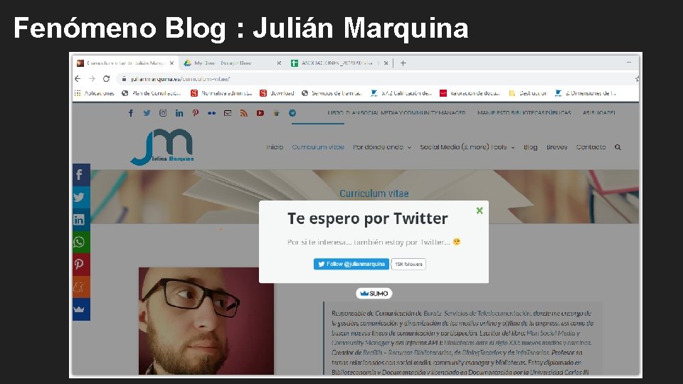 Fenómeno Blog : Julián Marquina 