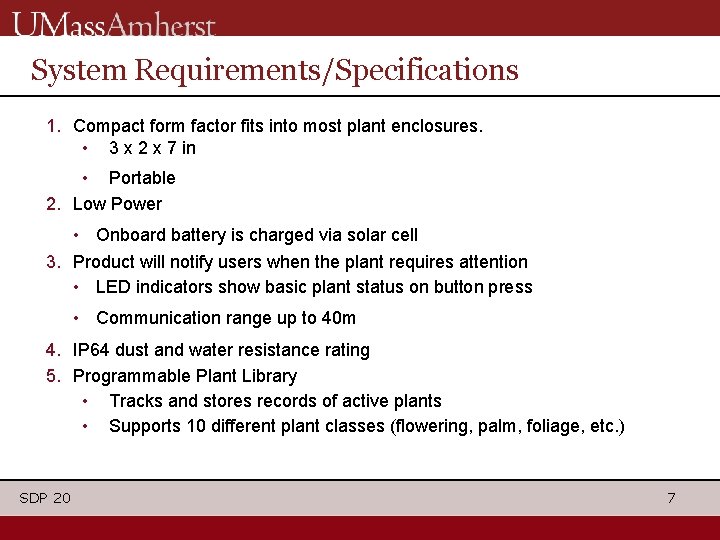 System Requirements/Specifications 1. Compact form factor fits into most plant enclosures. • 3 x