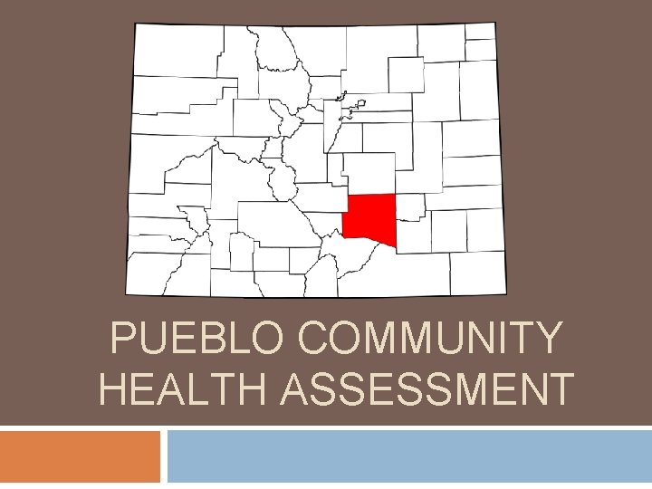 PUEBLO COMMUNITY HEALTH ASSESSMENT 