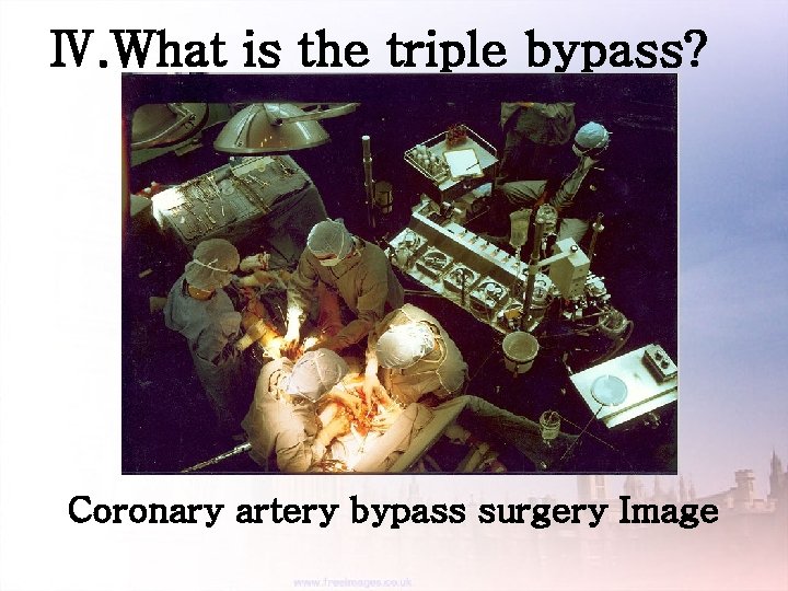 Ⅳ. What is the triple bypass? Coronary artery bypass surgery Image 