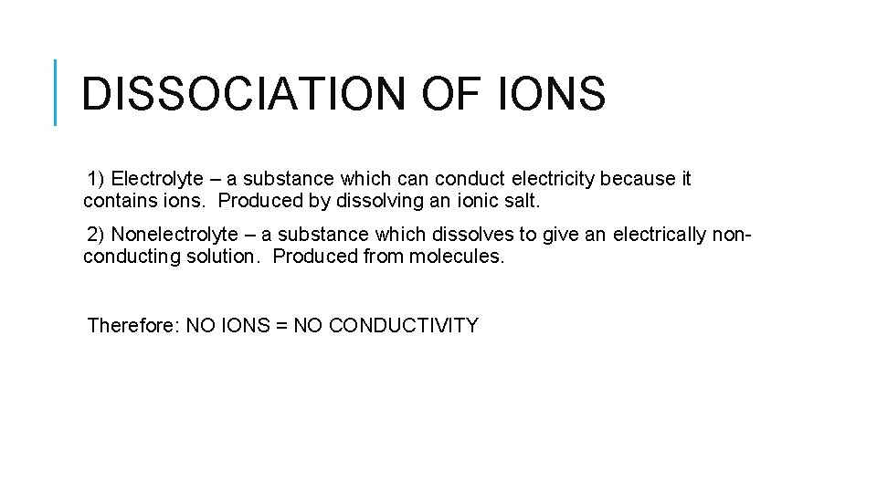 UNIT 3 SOLUBILITY EQUILIBRIUM Unit 35 AN OVERVIEW