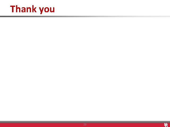 Thank you 23 