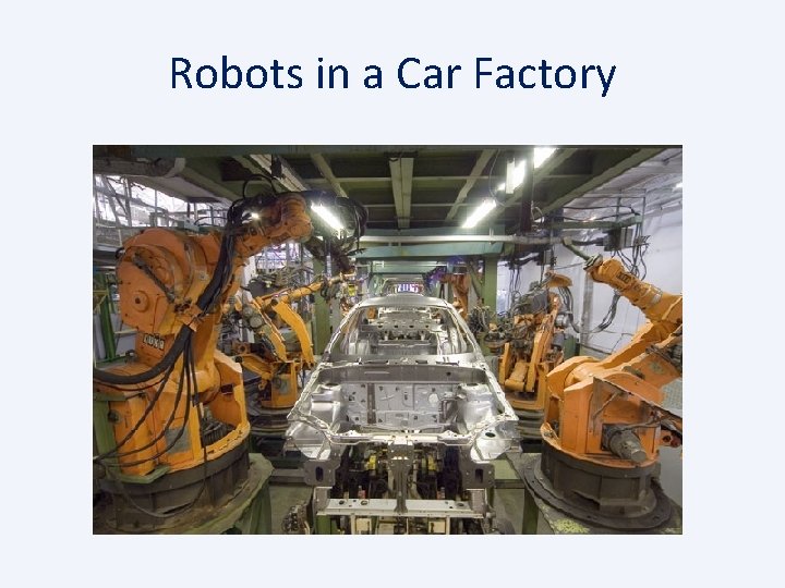 Robots in a Car Factory 