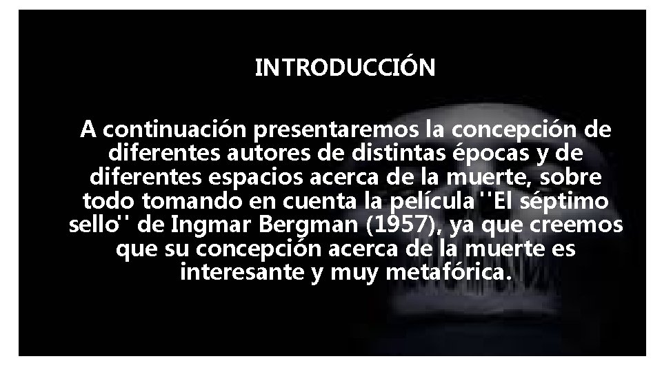 INTRODUCCIÓN A continuación presentaremos la concepción de diferentes autores de distintas épocas y de