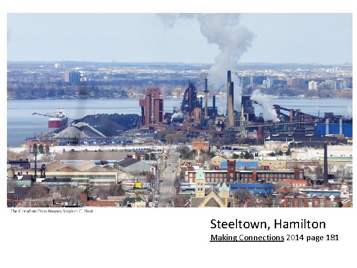 Steeltown, Hamilton Making Connections 2014 page 181 