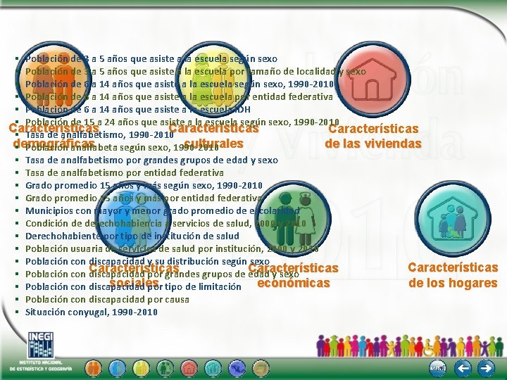 § Población de 3 a 5 años que asiste a la escuela según sexo