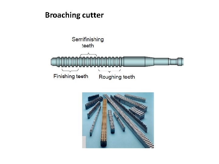 Broaching cutter 