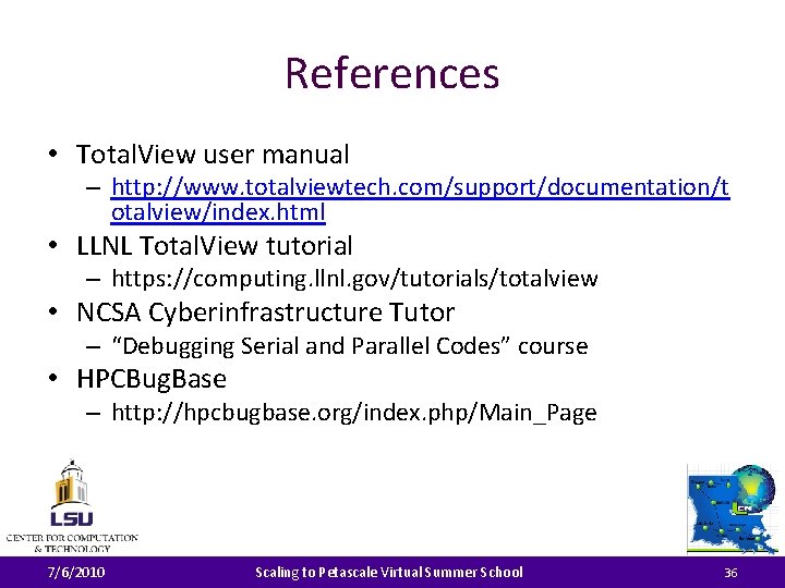 References • Total. View user manual – http: //www. totalviewtech. com/support/documentation/t otalview/index. html •