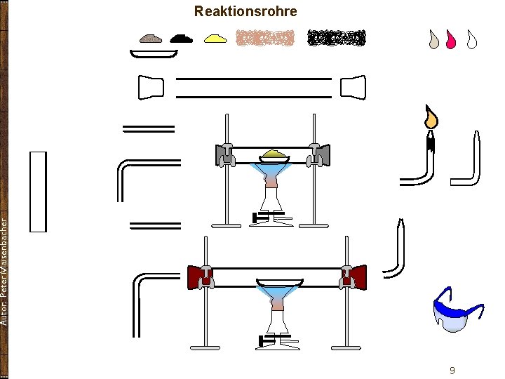 Autor: Peter Maisenbacher Reaktionsrohre 9 