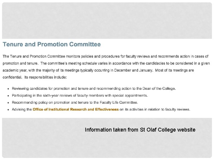 Information taken from St Olaf College website 