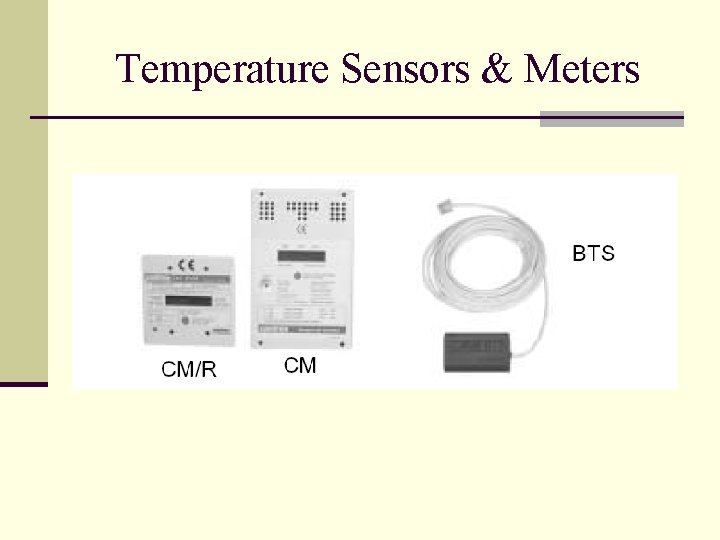 Temperature Sensors & Meters 