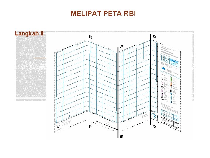 MELIPAT PETA RBI Langkah II MELIPAT PETA RBI Langkah II