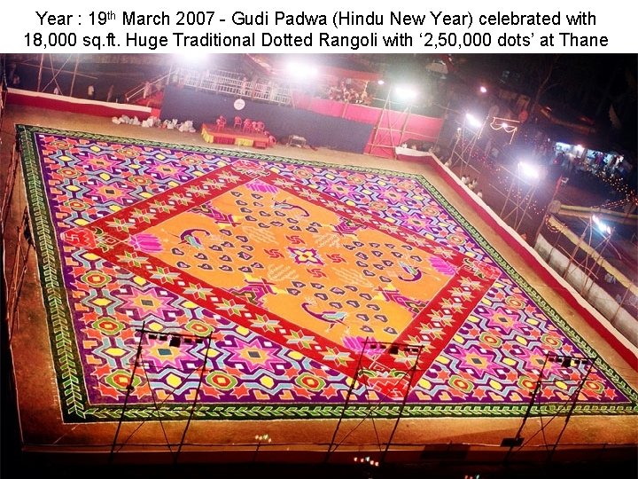 Year : 19 th March 2007 - Gudi Padwa (Hindu New Year) celebrated with