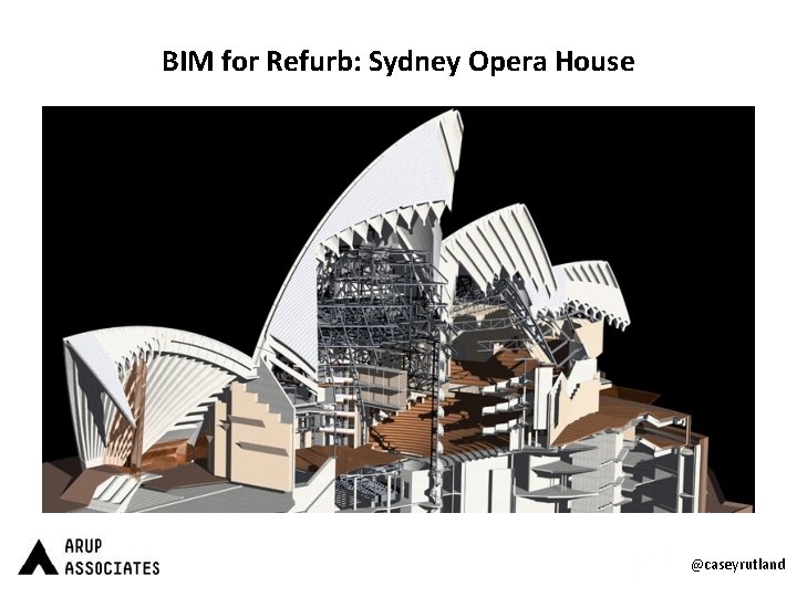 BIM for Refurb: Sydney Opera House @caseyrutland 