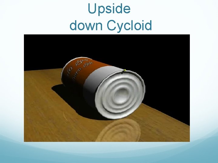 Upside down Cycloid 