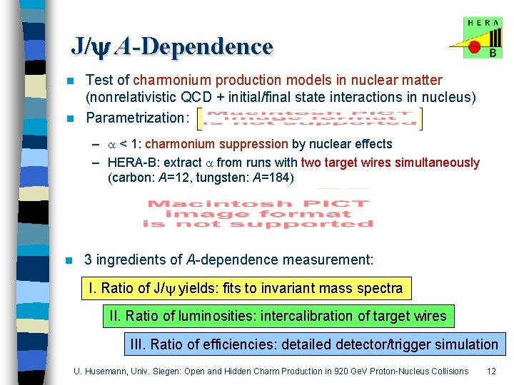 J/ A-Dependence Test of charmonium production models in nuclear matter (nonrelativistic QCD + initial/final