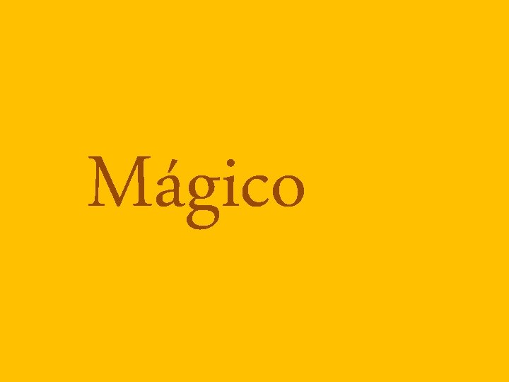 Mágico 