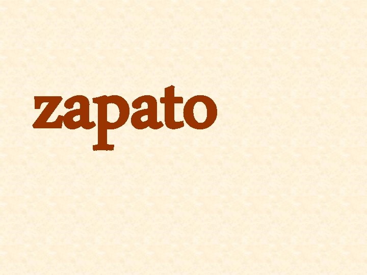 zapato 