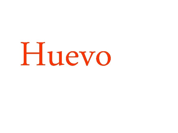 Huevo 