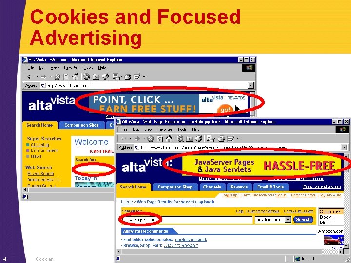 Cookies and Focused Advertising 4 Cookies www. coreservlets. com 