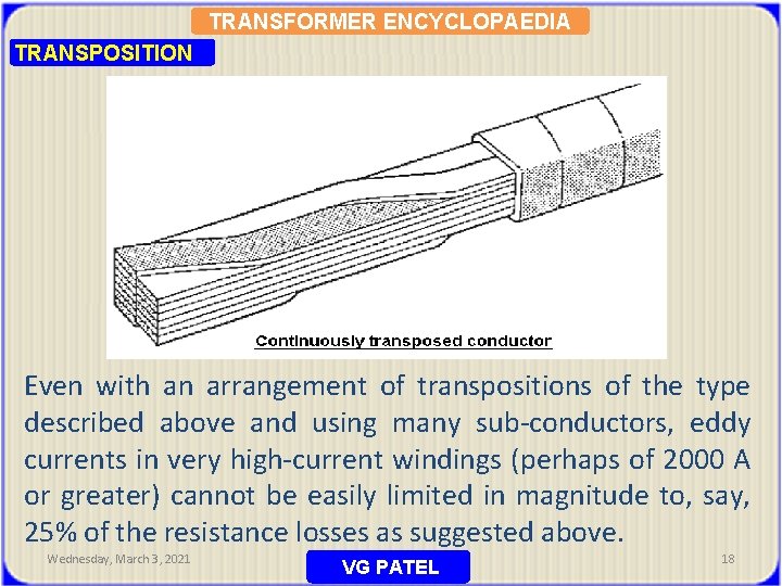 TRANSFORMER ENCYCLOPAEDIA TRANSPOSITION Even with an arrangement of transpositions of the type described above