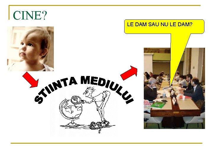 CINE? LE DAM SAU NU LE DAM? 