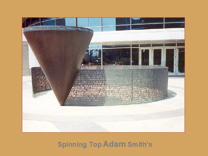 Spinning Top Adam Smith's 