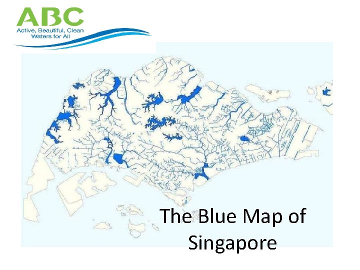 The Blue Map of Singapore 