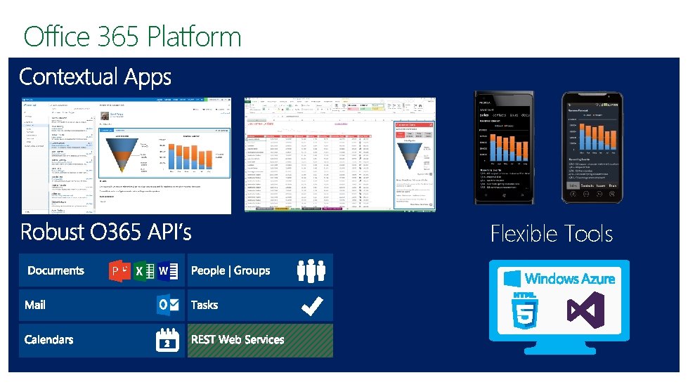 Office 365 Platform Flexible Tools 