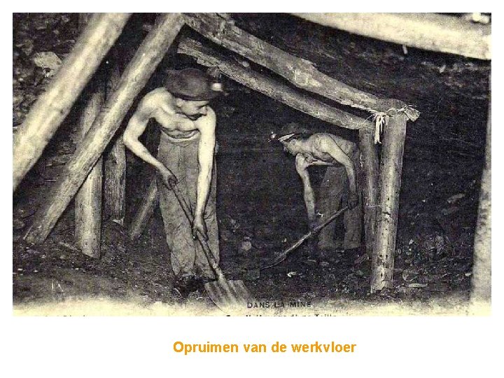 Opruimen van de werkvloer 