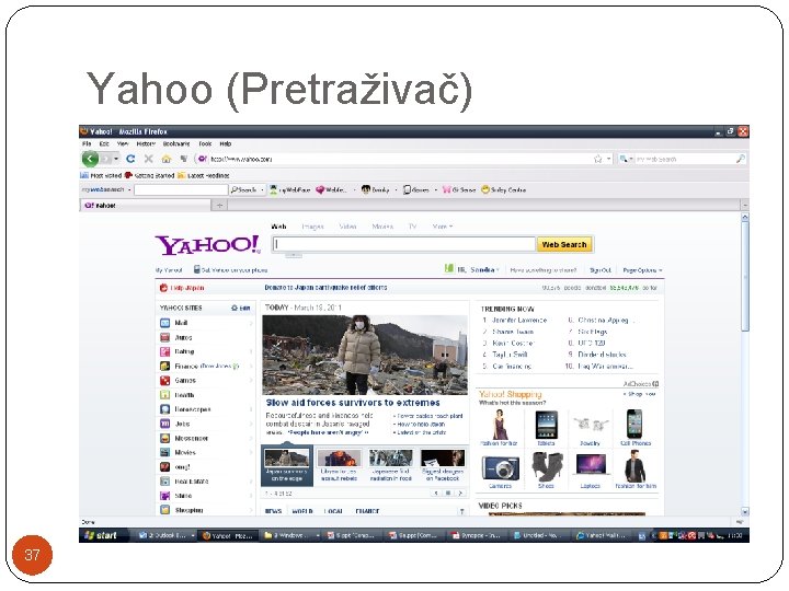 Yahoo (Pretraživač) 37 Yahoo (Pretraživač) 37