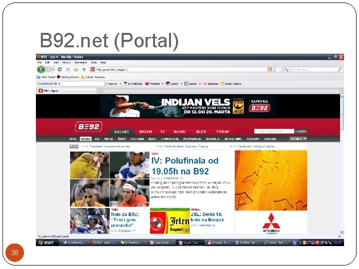 B 92. net (Portal) 38 B 92. net (Portal) 38