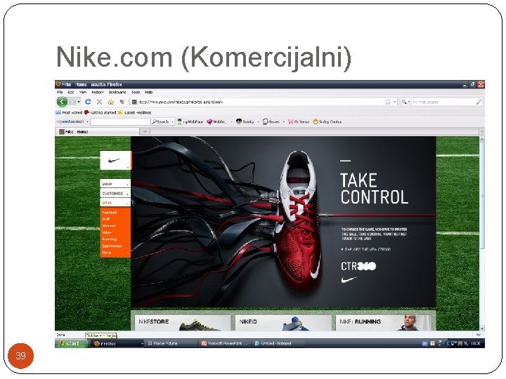 Nike. com (Komercijalni) 39 