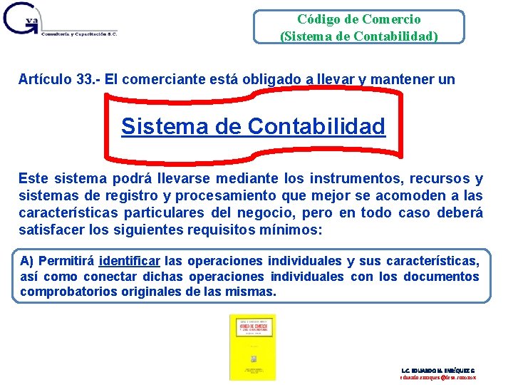 ESTADOS FINANCIEROS INTRODUCCIN LLEVAR CONTABILIDADEXPOSITOR L C EDUARDO