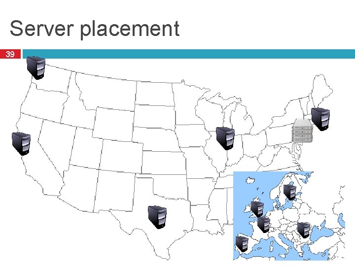 Server placement 39 