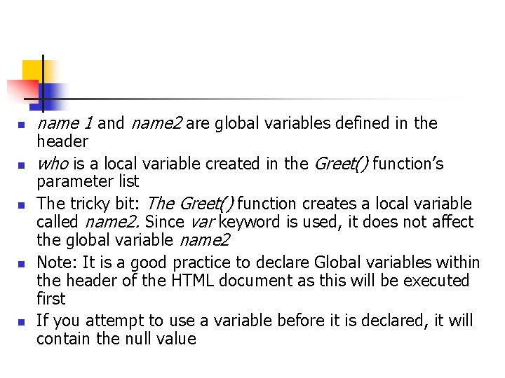 n n n name 1 and name 2 are global variables defined in the n n n name 1 and name 2 are global variables defined in the