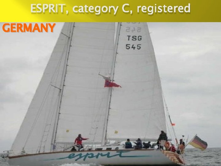 ESPRIT, category C, registered GERMANY 