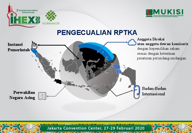 PENGECUALIAN RPTKA Instansi Pemerintah Perwakilan Negara Asing Anggota Direksi atau anggota dewan komisaris dengan