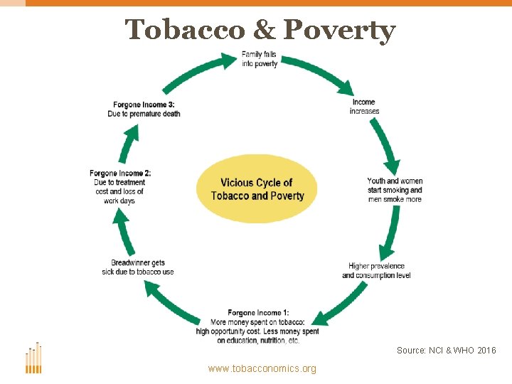 Tobacco & Poverty Source: NCI & WHO 2016 www. tobacconomics. org 