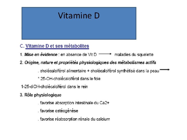 Vitamine D 