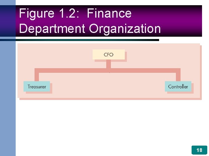 Figure 1. 2: Finance Department Organization 18 