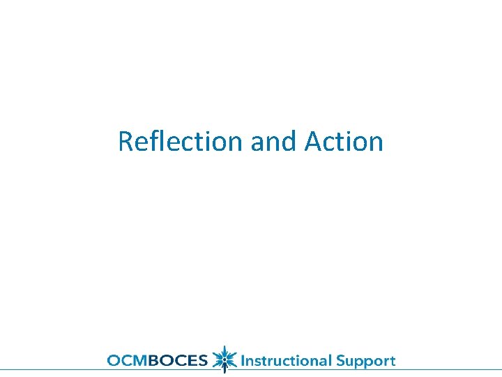 Reflection and Action 