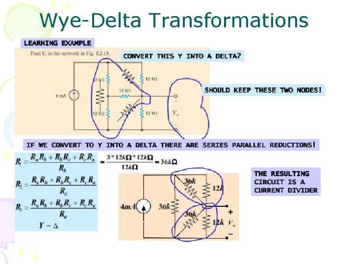 Wye-Delta Transformations 