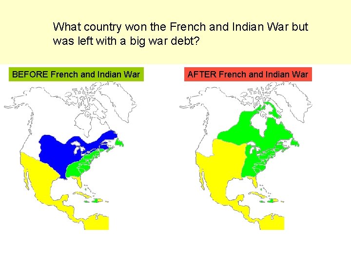 What country won the French and Indian War but was left with a big