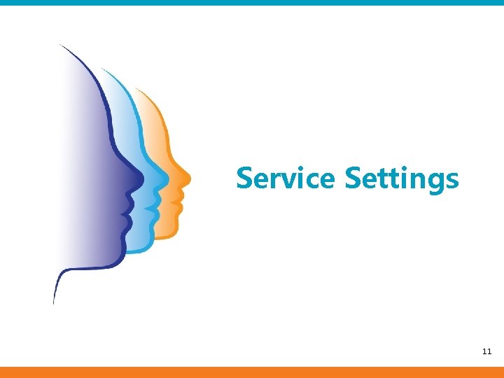 Service Settings 11 