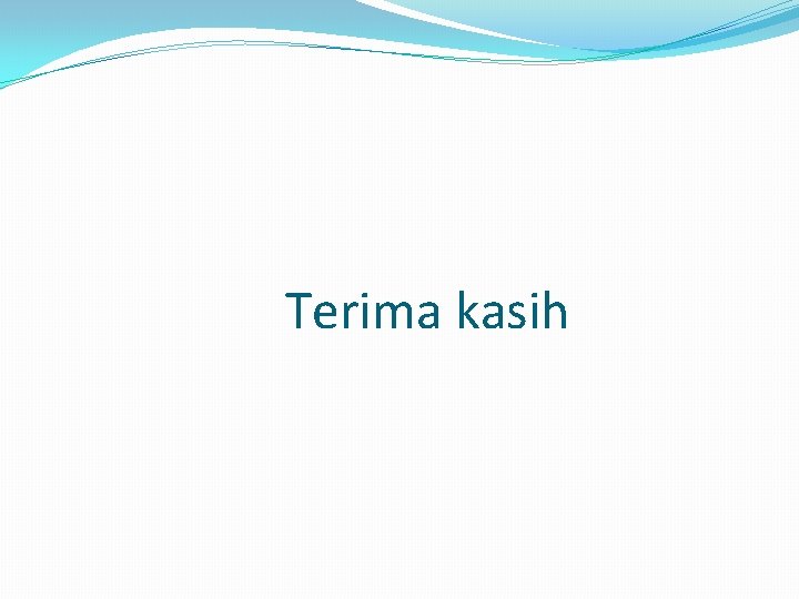 Terima kasih 