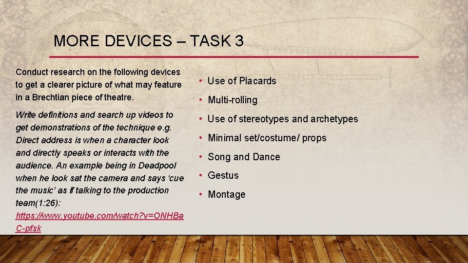 MORE DEVICES – TASK 3 Conduct research on the following devices to get a